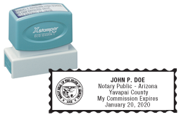 Arizona Notary Desk Stamp