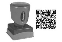 QR_TEXT - QR SMS Text Stamp